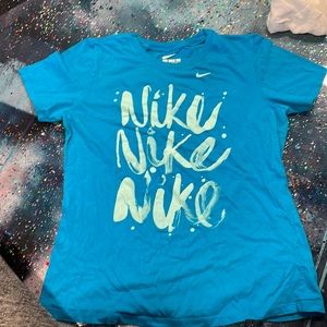 Teal Nike T-shirt